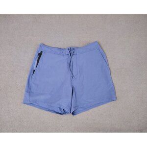 Ten Thousand Men's Foundation Shorts Sz (M) 5" Blue Unlined Laced Up Athleisure